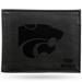 Black Kansas State Wildcats Personalized Billfold Wallet