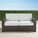 Palermo Loveseat with Cushions in Bronze Finish - Natural, Quick Dry - Frontgate