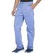 Dickies Essence Medical Scrubs Pant for Men Drawstring Zip Fly DK160 S Ciel Blue