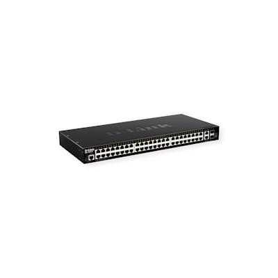 D-Link DGS-1520-52/E 52-Port Smart Managed Gigabit Stack Switch 4x 10G
