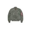 Bomberjacke ALPHA INDUSTRIES "MA-1 VF Vintage Fit 59 Bomberjacke", Herren, Gr. M, grün (vintage grün), Obermaterial: 100% Nylon, Futter: 100% Nylon, Füllung: 100% Polyester, Jacken