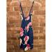 American Eagle Outfitters Dresses | Abercrombie & Fitch Womens Small Blue Floral Sleeveless Halter Mini Sundress | Color: Blue/Pink | Size: S