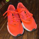 Adidas Shoes | Like New Mens Puma Brand Hot Pink Sneakers With White And Black Accents | Color: Pink | Size: 9.5