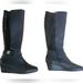 Giani Bernini Shoes | Catrinaa Wedge Memory Foam Boots, Created For Macy's, Size 10, Black | Color: Black | Size: 10