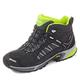 Meindl 3062 – 01/10, 5 SX 1.1 Mid GTX Schuhe für Herren, schwarz/gelb Zitrone, Größe 45