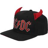 Youth Black AC/DC Snapback Hat