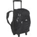 Everest Wheeled Backpack with Bungee Cord Black - Wheeled Backpacks