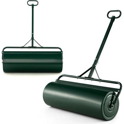 Rasenwalze Metall 63 l, Handwalze mit Griff, Gartenwalze ø 30CM, befüllbar mit Wasser/Sand, Image