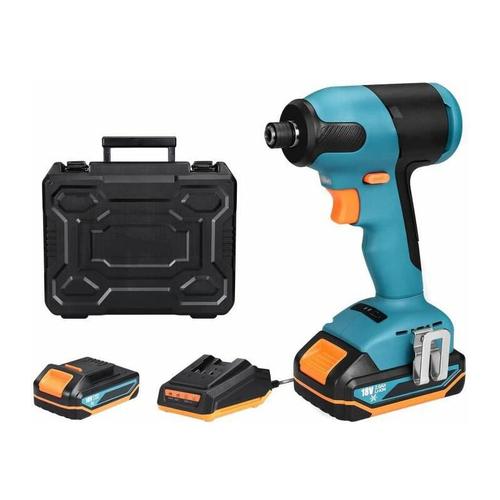 18 v Tacklife Akku-Schlagschrauber 180 Nm, 2800 ipm max. Schlagzahl, 2,0-Ah-Akku,