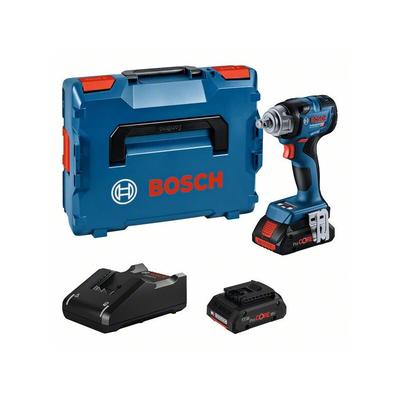 Bosch Akku-Drehschlagschrauber GDS 18V-330 HC, 2x 4,0 Ah ProCore+Lader in L-BOXX