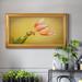 Red Barrel Studio® Hanging on VII - Single Picture Frame Graphic Art on Canvas Canvas, in Green/Orange/Yellow | 29 H x 53 W x 1 D in | Wayfair