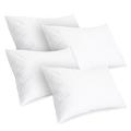 Lot de 4 oreillers 40x60 Duvet & Plumes Mi-ferme