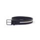 Boss Mens Ther Tape Signature Stripe Belt - Black - Size 38 (Waist)