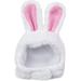 Pet Hat Cute Pet Hat Ferrets Small Animals Hamster Rabbit Kitten Hat Pet Supplies with Rabbit Ears for Everyday Decoration Christmas Halloween Decoration Use Adjustable