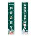 Merry Christmas Porch Sign Outdoor Christmas Banners Christmas Couplet Porch Wall Hanging Couplet Hanging Indoor Outdoor Door Porch Christmas Holiday Party Decorations