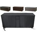 Deck Box Cover Outdoor Storage Box Cover Waterproof Outside Storage Bench Deck Boxes