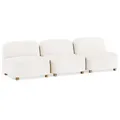 Gus Modern Circuit Modular 3 Piece Armless Sofa - KSMOC3AS-MERCRE