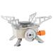 Outdoor Portable Folding Stove Camping Stove Small Square Cassette Stove