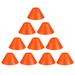 QUSENLON 10 Pcs/Set Soccer Disc Cones Practical Mark Disk Soccer Cones Training Accessories for Agility Training Football Sports