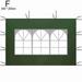 ZIFON Canopy Tent Gazebo Tent Cloth Practical Waterproof Tent with Transparent Window Canopy Party Tent Oxford Cloth 3m x 2m Canopy Sides Panel Gazebo Accessories Q3U1