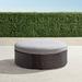 Pasadena Ottoman in Bronze Finish - Natural, Quick Dry - Frontgate