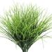 GRNSHTS 4 Bundles Artificial Grass Plants Fake Bushes Artificial Shrubs Wheat Grass Greenery for House Plastic Outdoor UV Resistant Faux Grass (Pack of 4)