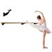 Ballet Barre Single Bar 18 FT Long 2.0â€� Diameter Black Kids and Adults Open Bracket Wall Mounted Fixed Height Wooden Ballet Barre Home/Studio Ballet Bar Dance Bar Stretch Bar Dancing/Stretching