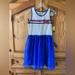 Disney Dresses | Girls Disney Minnie Mouse Blue Gray Summer Tank Dress Size 14/16 - Nwt | Color: Blue/Gray | Size: 14g