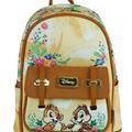 Disney Bags | Disney Chip N Dale Vegan Leather Mini Backpack | Color: Tan | Size: 11”X6”X10”