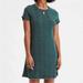 American Eagle Outfitters Dresses | Aeo Green Striped T-Shirt Swing Dress - Size Xs | Color: Green/Pink | Size: Xs