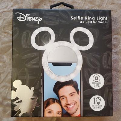 Disney Cell Phones & Accessories | Disney Selfie Ring Light | Color: White | Size: Os