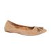 J. Crew Shoes | Lottie Suede Tassel Pointy Toe Flats Tan Camel 9.5 | Color: Cream/Tan | Size: 9.5