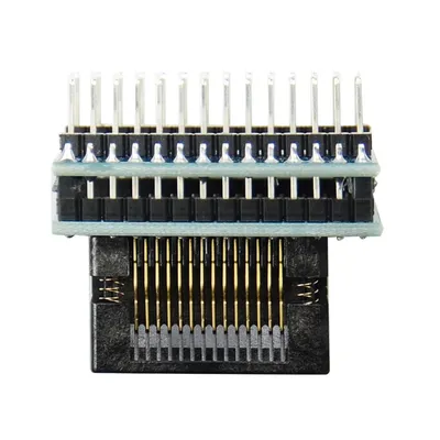 Adaptateur programmeur SOIC28 SOIC 28 SOP28 à DIP28 largeur du corps de la prise 7.5MM 300MIL IC