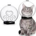 chat accessoires pour chats Chat Museau Chat Casque Capuche Ajustable Respirant Anti-Morsure Museau