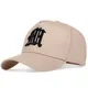 Casquette de Baseball en Coton avec Lettre M pour Homme et Femme Chapeau de Camionneur Hip Hop