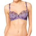 Triumph Womens 10189075 Sublime Florale Underwired Bra - Purple - Size 44D