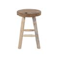 Tabouret en teck H45cm - Badia - Couleur - Naturel House Nordic