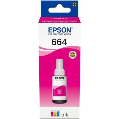 664 Original Tintenbehälter Magenta für EcoTank 70ml 7.500 Seiten T6643 (C13T664340) - Epson