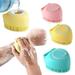 Soft Silicone Bath Brush with Shampoo/Shower Gel Dispenserï¼ŒReusable 2 in 1 Gentle Scrub Body Shower Massage Skin Exfoliation Scrubber for Men Women Kids for Adult Pet Clean Tools