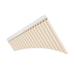 Pan Flute Instrument Musical Panpipe Gift Educational Chinese Key School Woodwind Flutes Zampona Portable Children Music