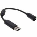 Taluosi USB Breakaway Extension Cable Cord Adapter for Xbox 360 Wired Gamepad Controller
