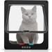 Dog Flap Microchip cat Flap Screen Window Pet Door for Cats Doggie 4 Way Locking Cat Flap Dog Cat Flip Door Cat Flap Microchip Large Cat Flap Cat Mate Cat Flap Clear