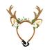 Toma Dog Antler Hat Adjustable Pet Reindeer Headband Comfortable Pet Christmas Cap Compact Decorative Antler Headband Lightweight for Pet Home