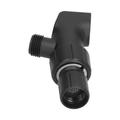 EBTOOLS Universal Black Shower Arm Holder For Handheld Showerhead Adjustable Shower Arm Mount Bracket Shower Arm Holder Shower Head Mount