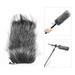 Universal Professional Microphone Furry Windscreen Flexible Mount Fur Windshield for VMGO Video Mic GO VideoMic Pro Micro for SGC-598 598 for Sony EMC965 NV1 XM1 CG60 ect