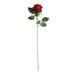 Farfi Imitation Rose Not Withered Fine Workmanship Realistic Easy Care Non-fading Ornament Multicolor Fabric Texture Simulation Rose for Home (Red)