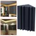 opvise Soundproof Foam High Density Sound-absorption Reliable Soundproof Foam Acoustic Bass Trap Corner Absorbers A