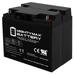 ML22-12 - 12V 22AH UPS Battery Replaces 20Ah Leoch LP12-20 LP 12-20 - 2 Pack