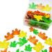 EUBUY 110Pcs Edible Maple Leaves Glutinous Rice Paper Cake Decorative Piece Colored Glutinous Rice Paper for Wedding Birthday Party Cake Decoration Baking Appliances Multi Color