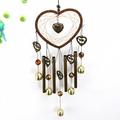 Clearance! EQWLJWE Heart Wind Chime Dream Catcher Wind Chime Outdoor windchimes Unique Outdoor Outside Wind Chimes Small Chimes Memorial Wind Chimes Garden Decor Yard Decor